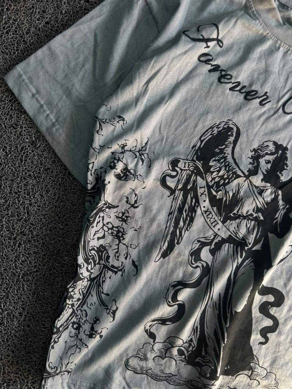 Men’s Forever Blessed Angel Graphic T-Shirt