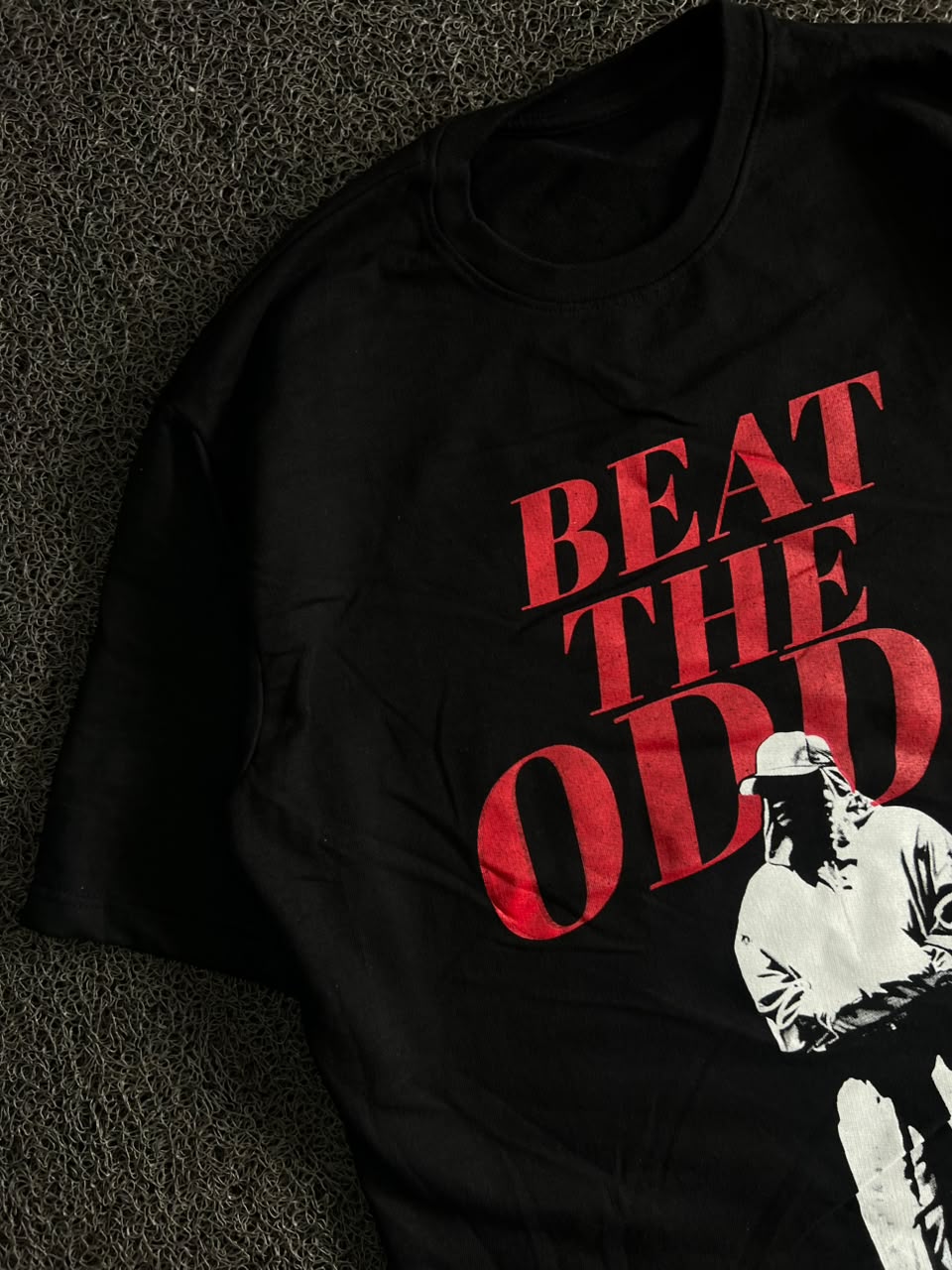 Beat The Odds Graphic Oversized T-Shirt