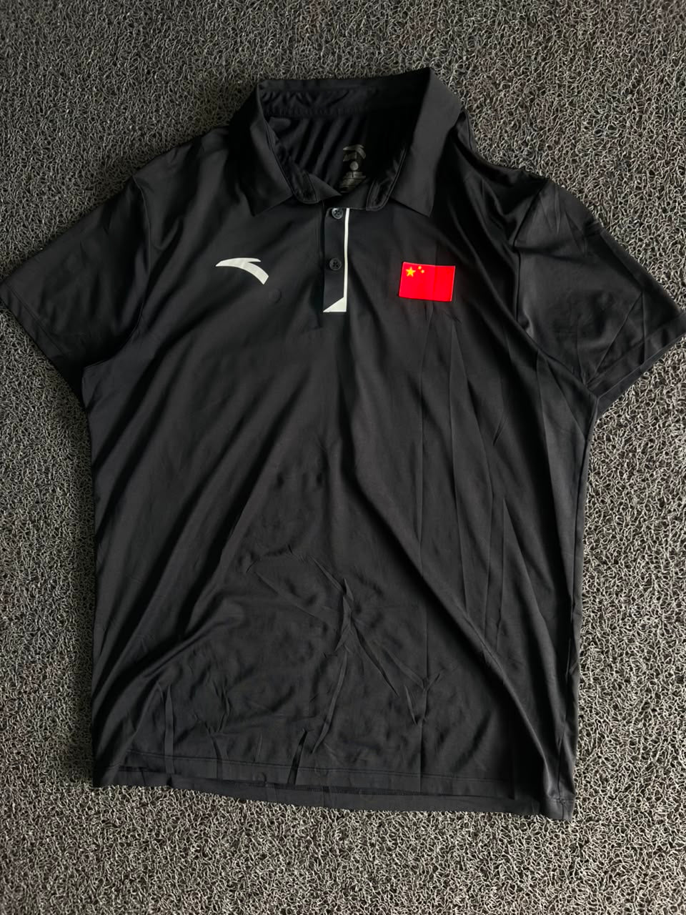Vintage ANTA China Team Polo T-Shirt – Athletic Performance Collared Tee