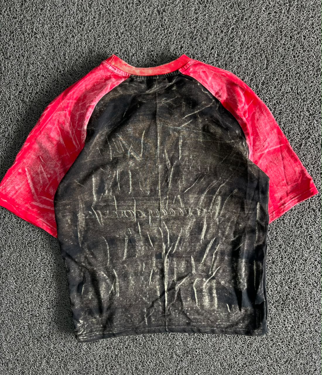 FFW Fast Feels Forever Racing Graphic T-Shirt – Black & Red Raglan Five Sleev
