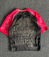 FFW Fast Feels Forever Racing Graphic T-Shirt – Black & Red Raglan Five Sleev
