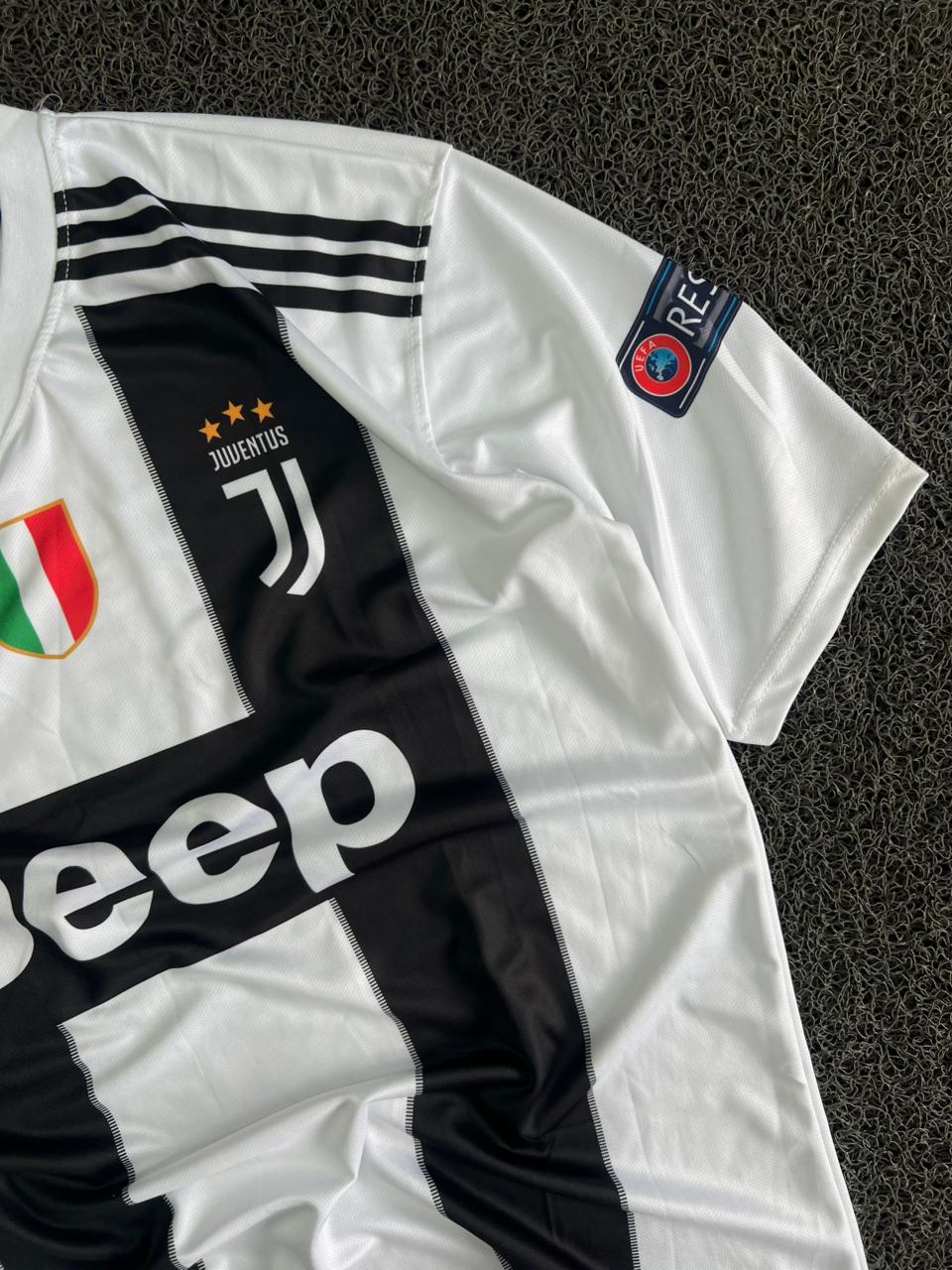 Juventus 2018/19 Home Jersey – Dybala #21 | Champions League Edition | Five Sleeve Jersey