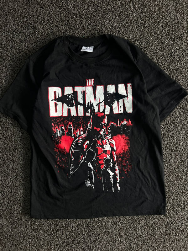 Black “The Batman” Graphic Print T-Shirt