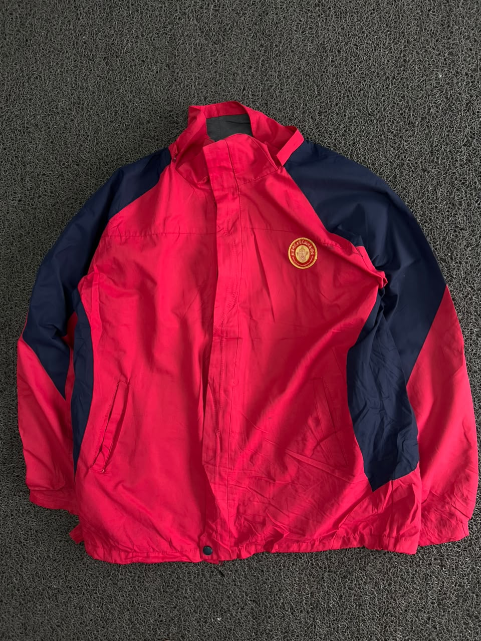 Color Block Lightweight Windbreaker Jacket