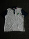 Vintage Polo T-Shirt | Half Sleeve Collared Tee | Embroidered Chest Logo | Casual Regular Fit