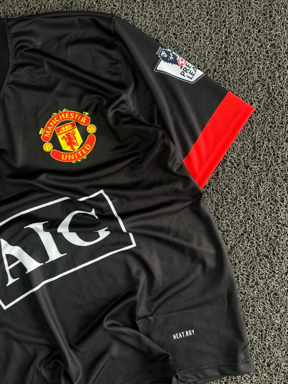 Manchester United 2009/10 Black Away Jersey – Ronaldo #7 Retro Edition