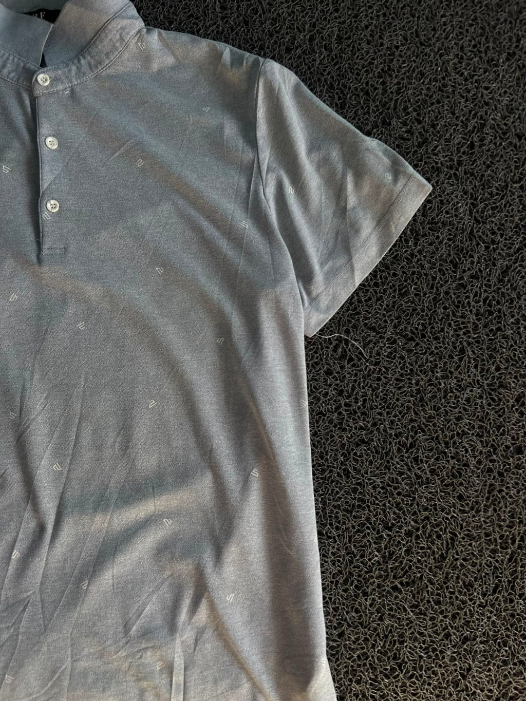 Premium Mandarin Collar Polo T-Shirt – Half Sleeve Casual Wear
