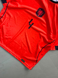 Virgil #4 Netherlands Away Football Jersey