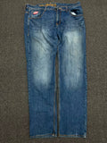 USPA Denim Co. Blue Wash Straight Fit Thrift Jeans