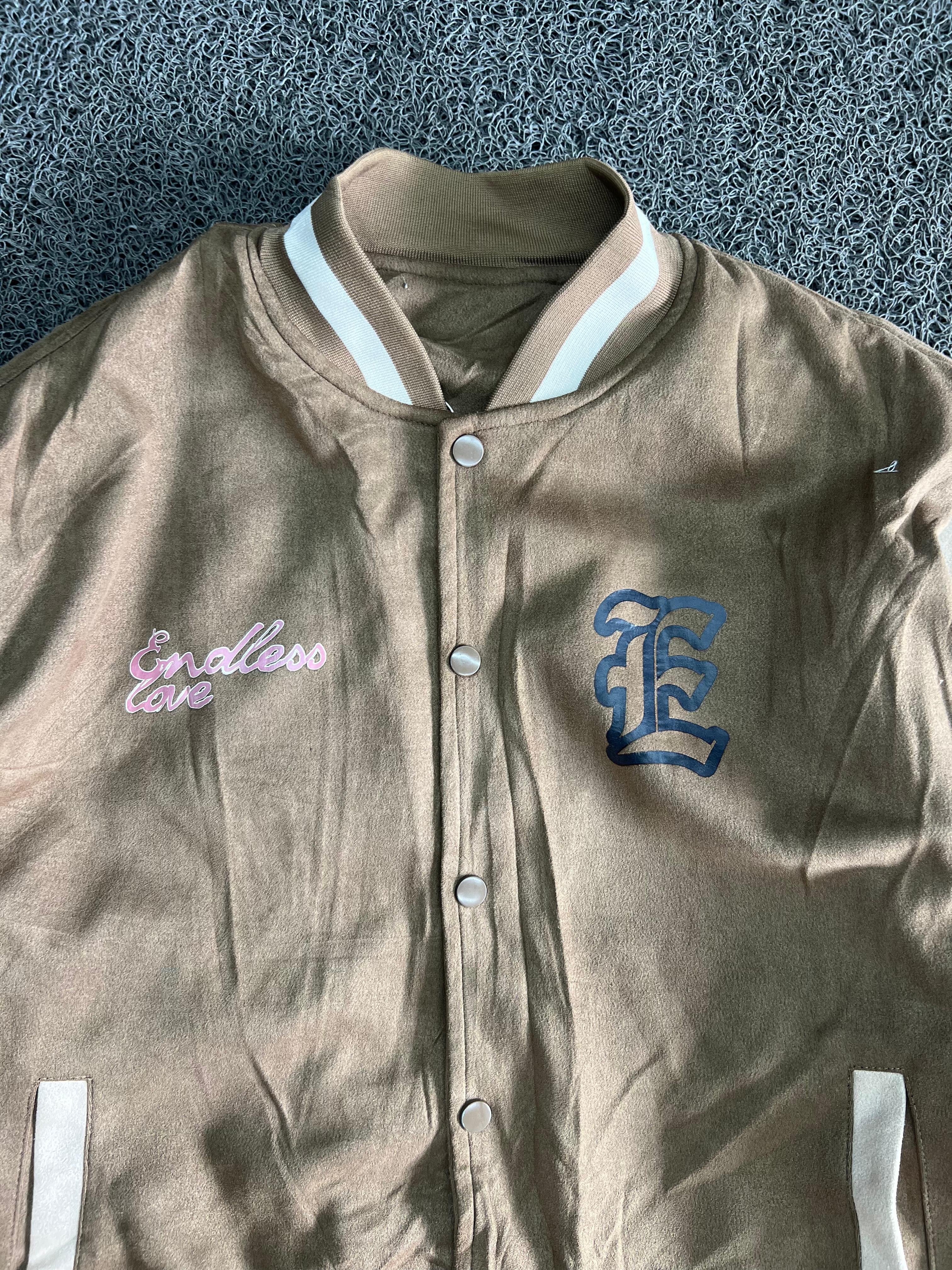 Varsity Bomber Jacket – Casual Letterman Baseball Jacket
