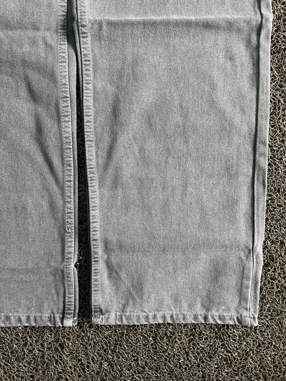 Light Grey Wash Wide Leg Denim baggy Jeans
