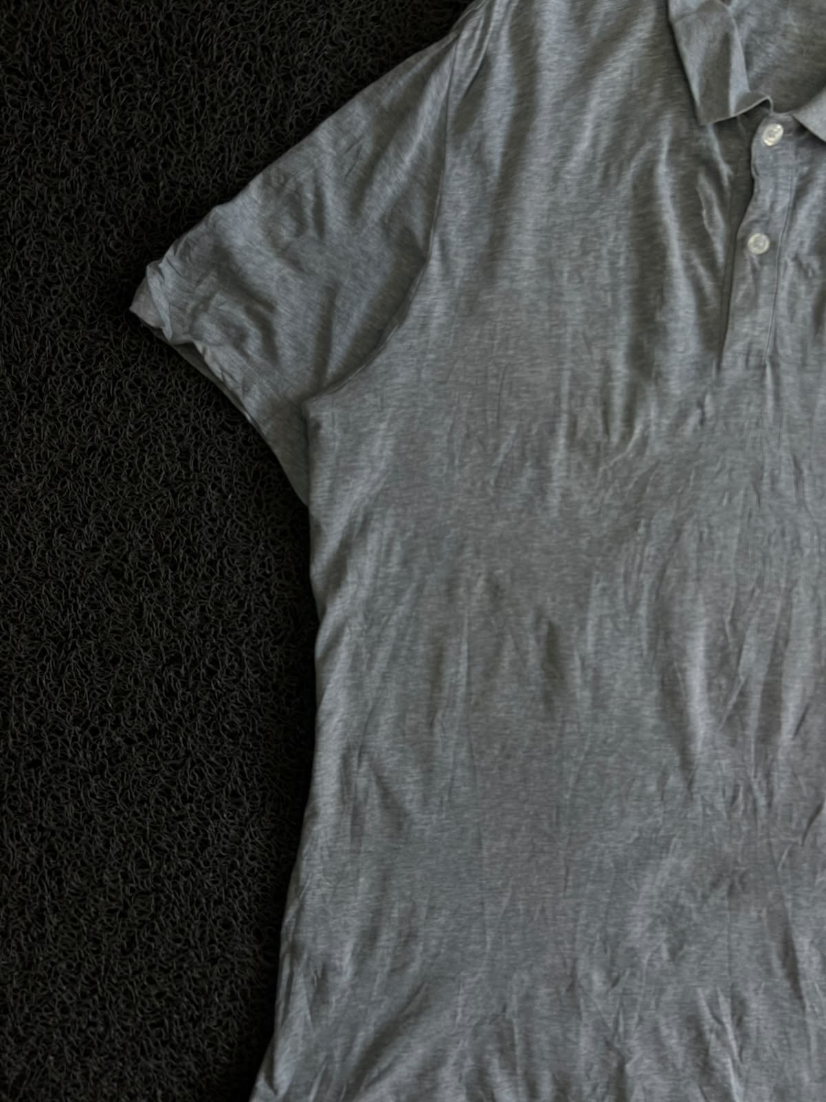 Vintage Grey ANTA Polo T-Shirt