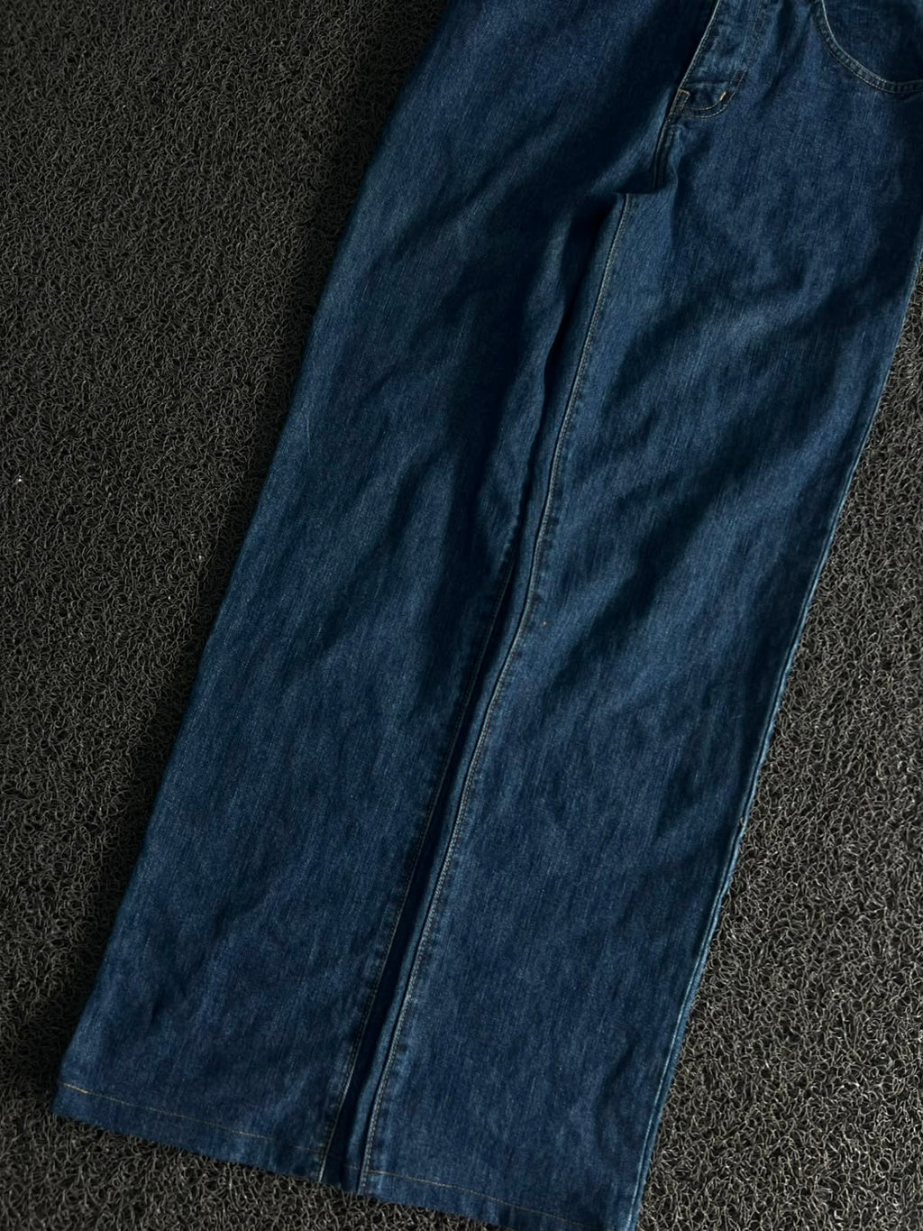 Levi's Dark Blue Wide Leg Denim Jeans – Thrift