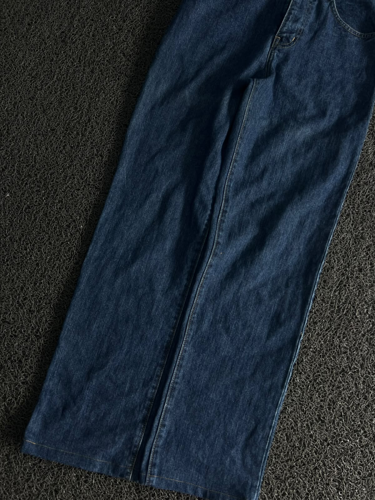 Levi's Dark Blue Wide Leg Denim Jeans – Thrift