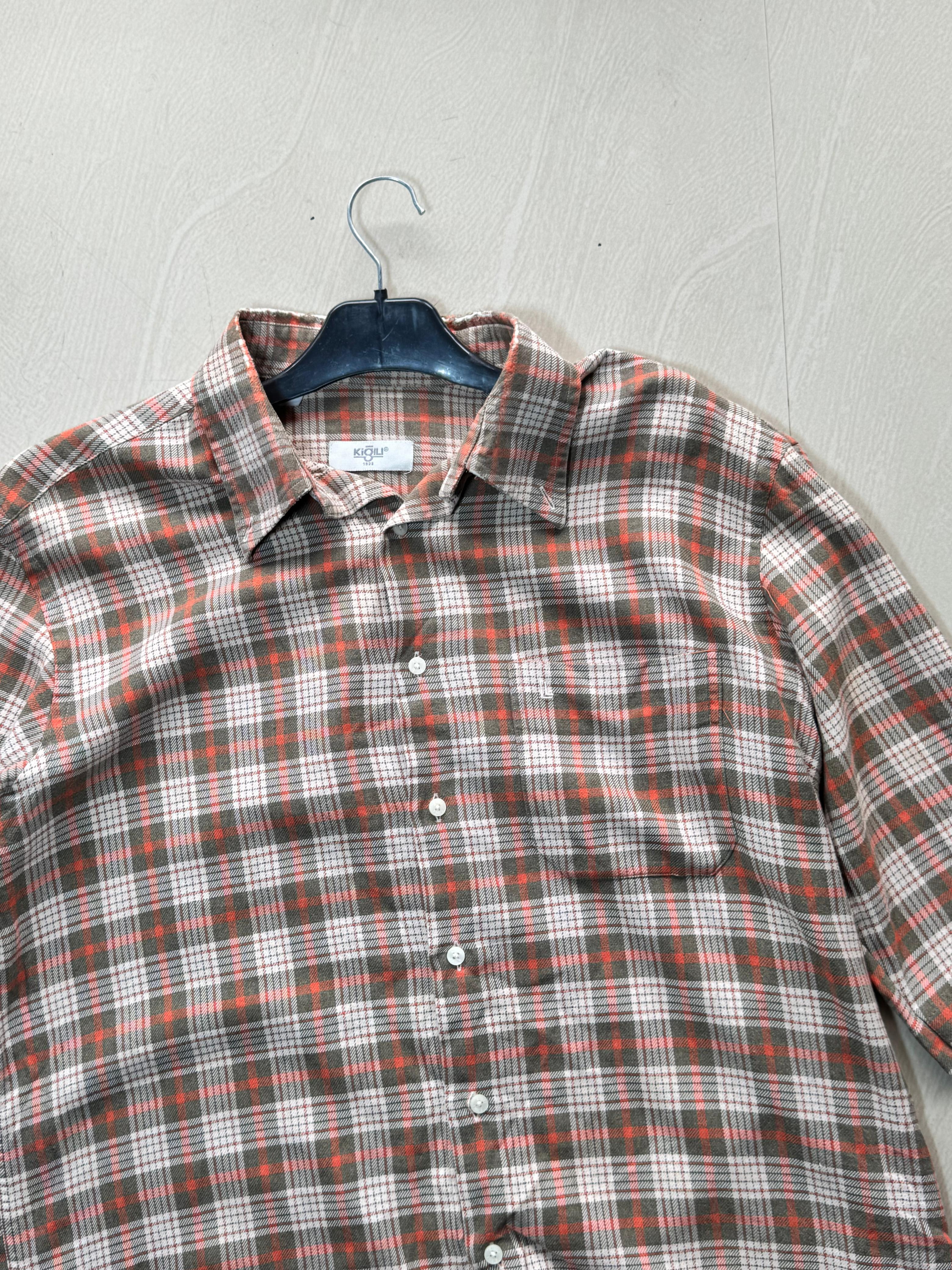 Hellfire Club Hawkins Oversized Boxy Check Shirt