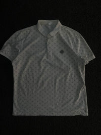 Vintage Monogram Pattern Polo T-Shirt