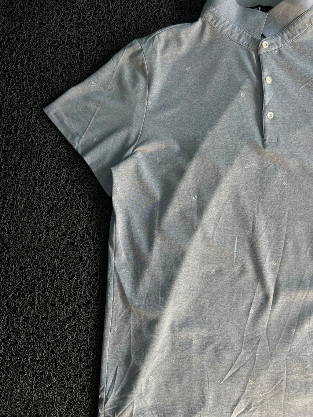 Premium Mandarin Collar Polo T-Shirt – Half Sleeve Casual Wear