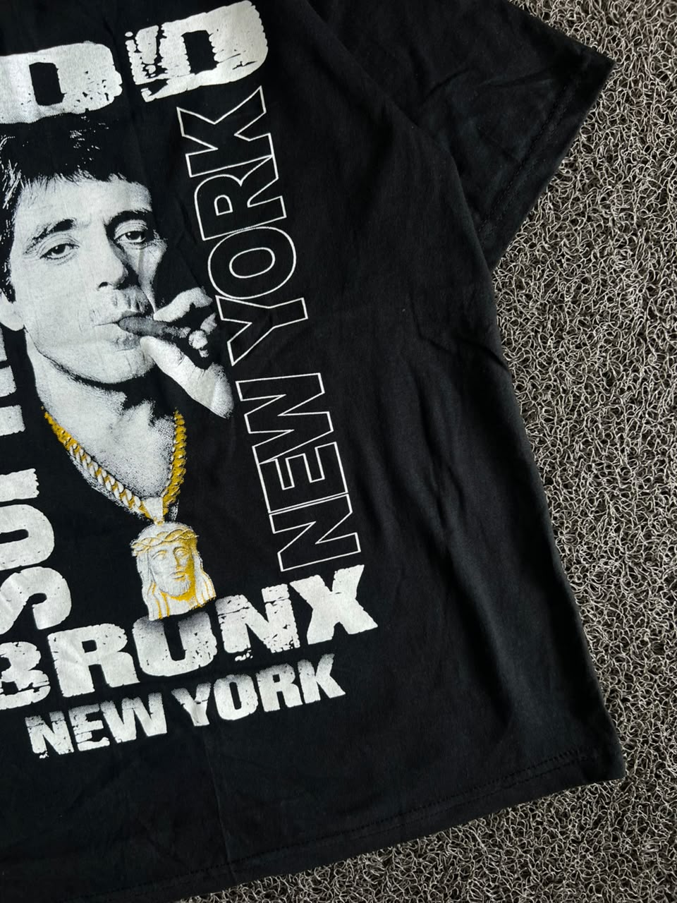 Bruce Lee New York Graphic Black T-Shirt