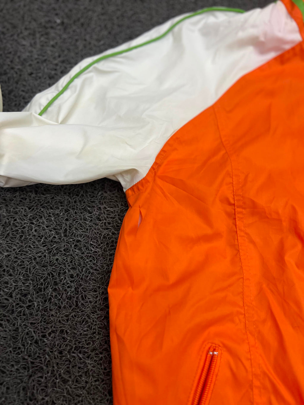 My World Orange Color Block Sports Jacket – Small Scratch ⚠️