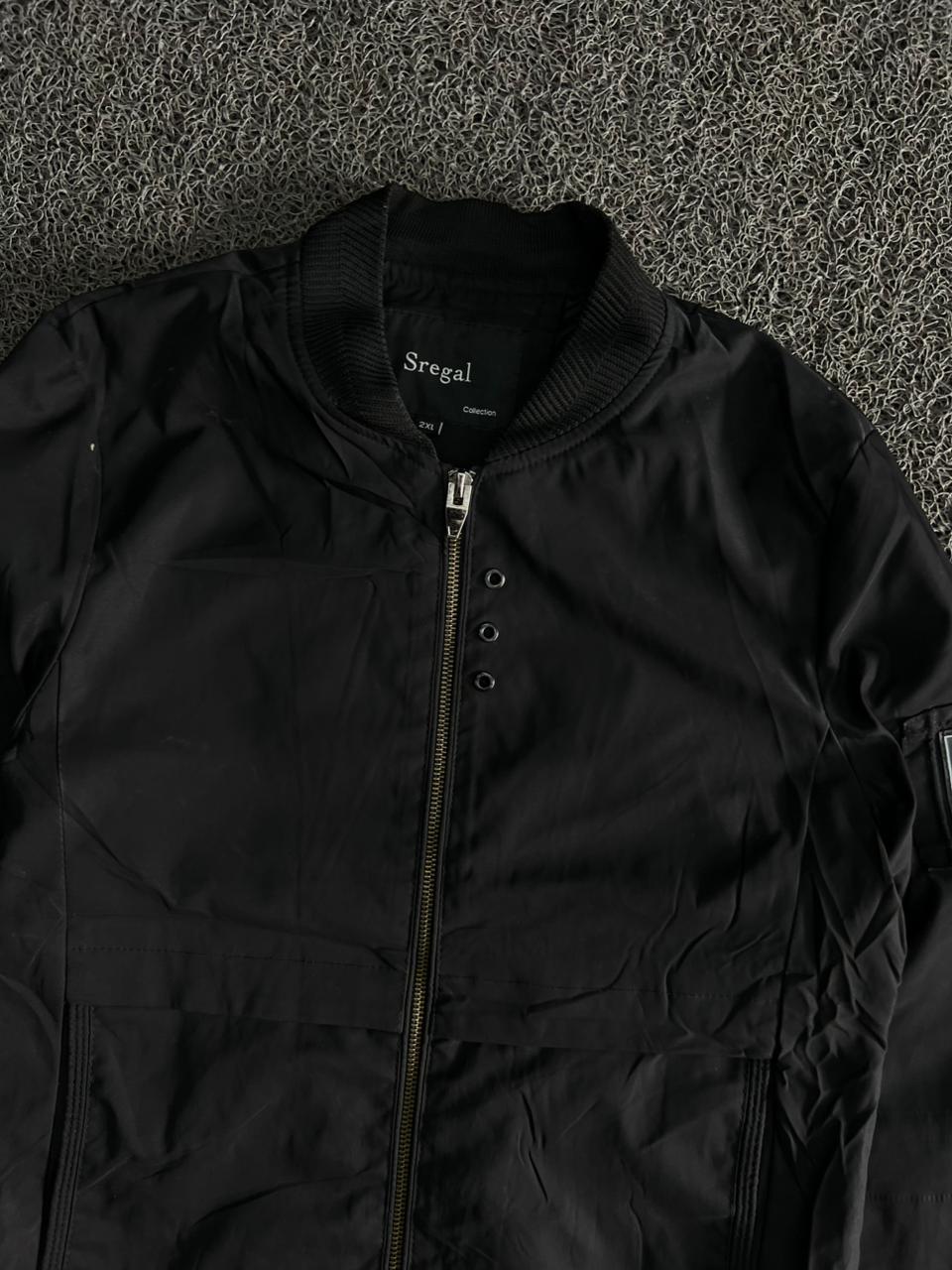 Urban Bomber Jacket – Lightweight Zip-Up Casual Jacket with Utility Sleeve Pocket