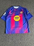 FC Barcelona 2024/25 Home Jersey – Lamine Yamal #10 | Blue & Red Football Five Sleeve Jersey