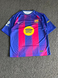 FC Barcelona 2024/25 Home Jersey – Lamine Yamal #10 | Blue & Red Football Five Sleeve Jersey