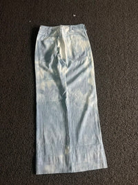 Light Wash Wide Leg Denim Jeans – Casual High-Rise Fit