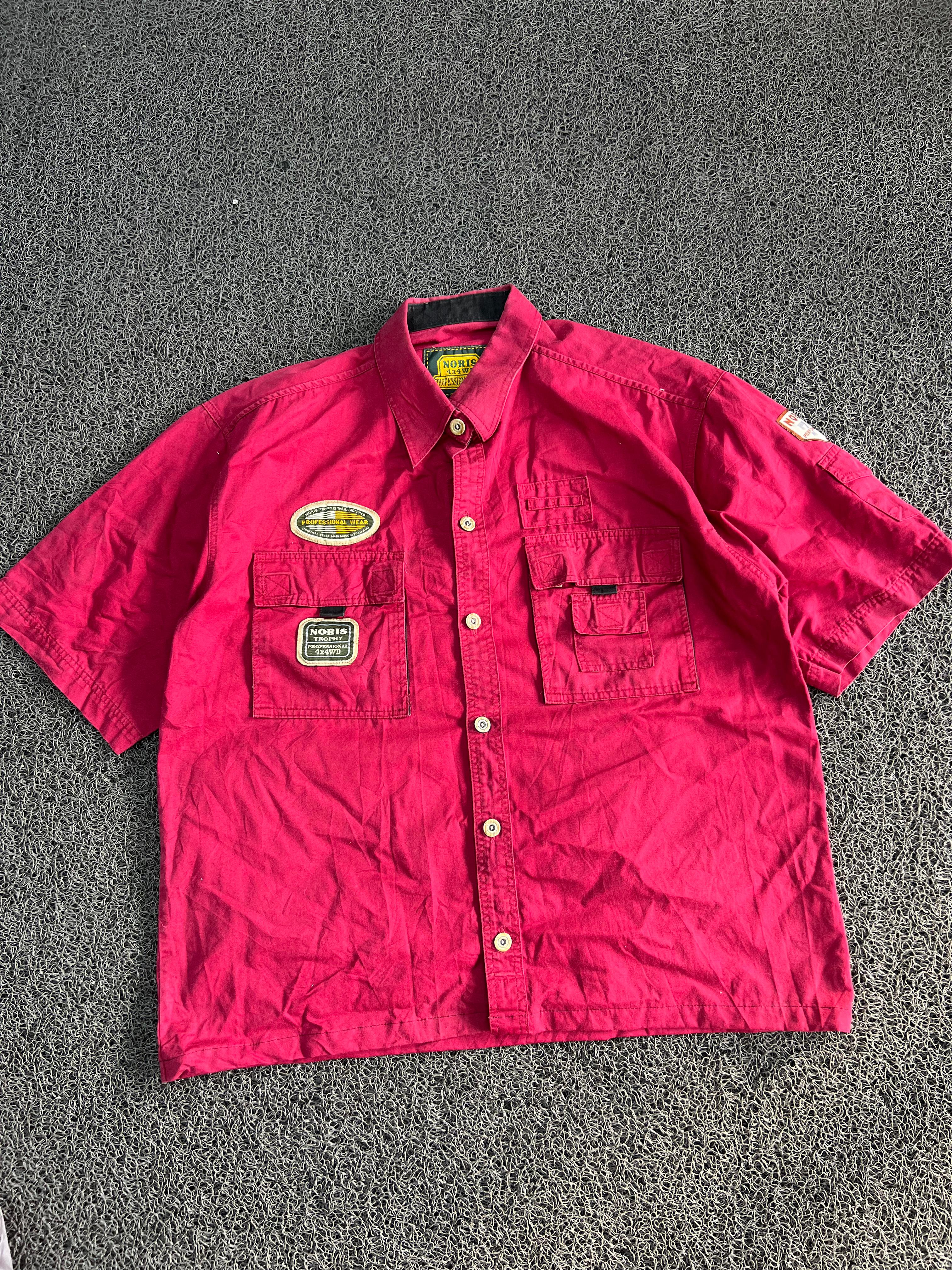 Vintage Noris Professional Wear Utility Short Sleeve Shirt