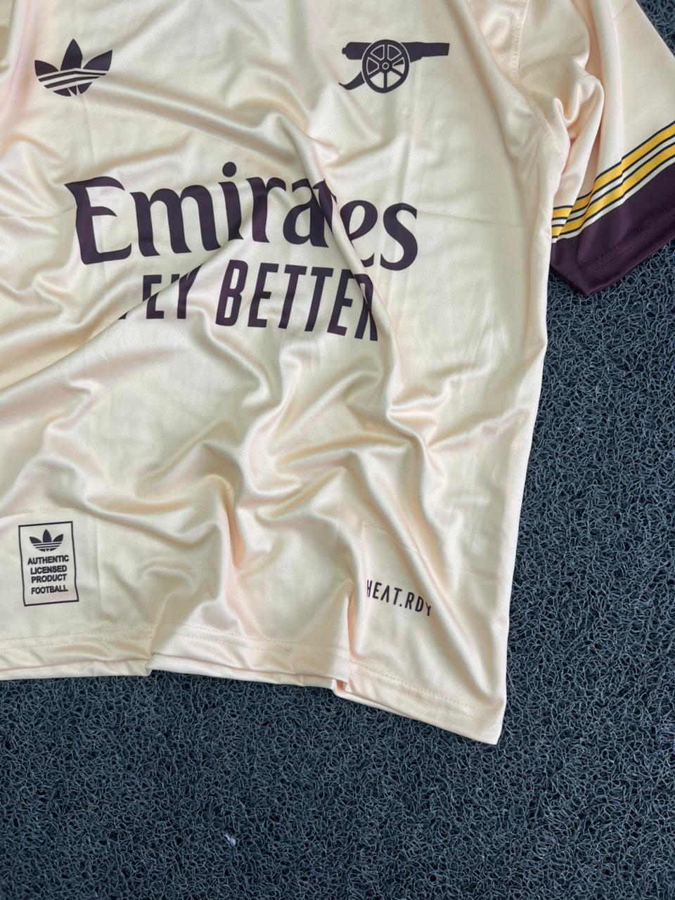 Arsenal Ødegaard #8 Away Football Jersey – Cream Edition