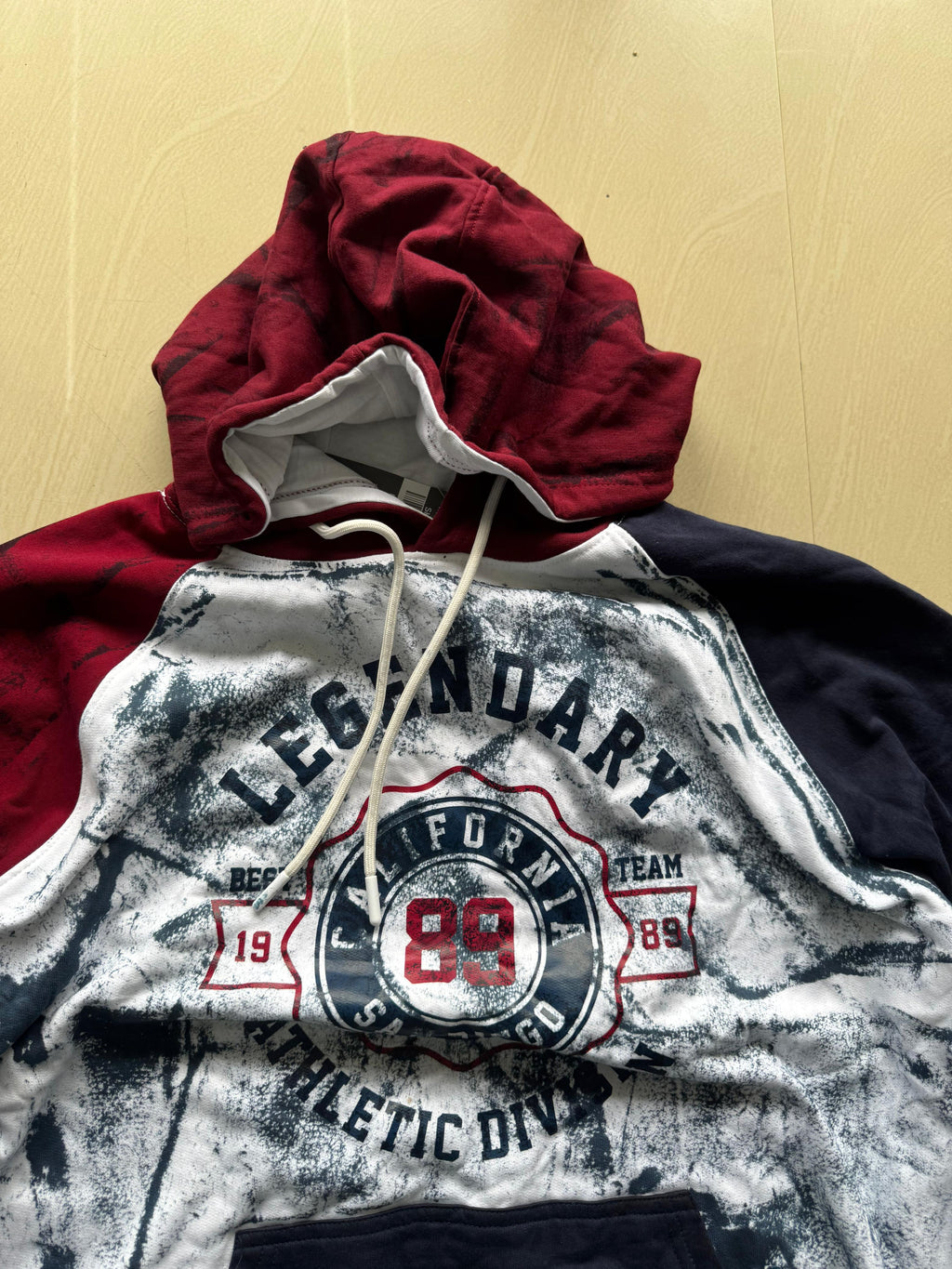 Legendary 89 Colorblock Pullover Hoodie