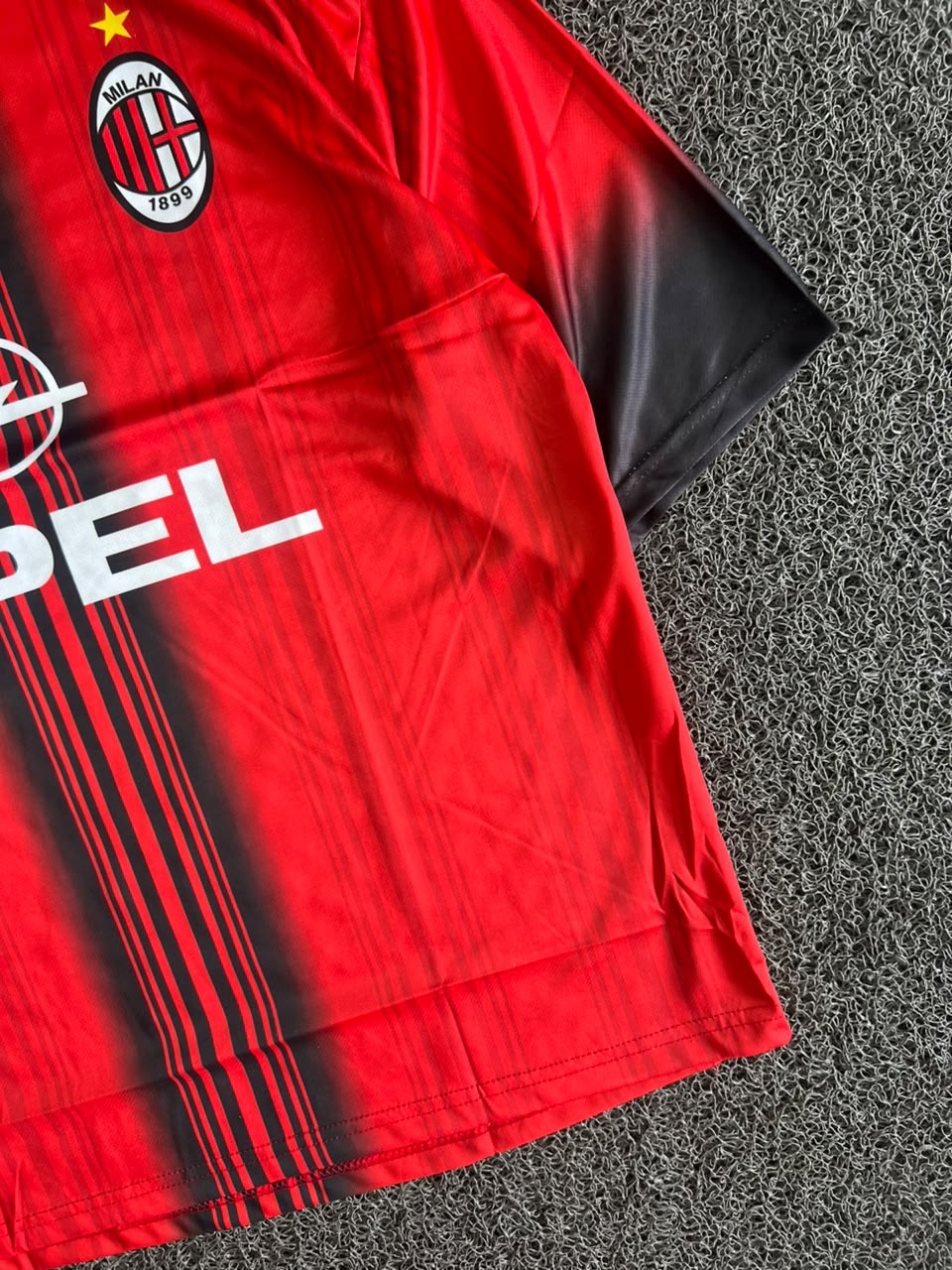 AC Milan Lotto Maldini #3 Home Football Five Sleeve Jersey