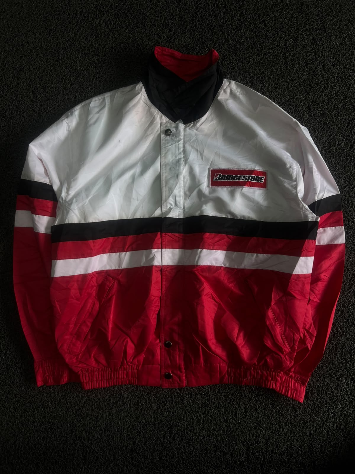 Vintage Bridgestone Racing Windbreaker Jacket