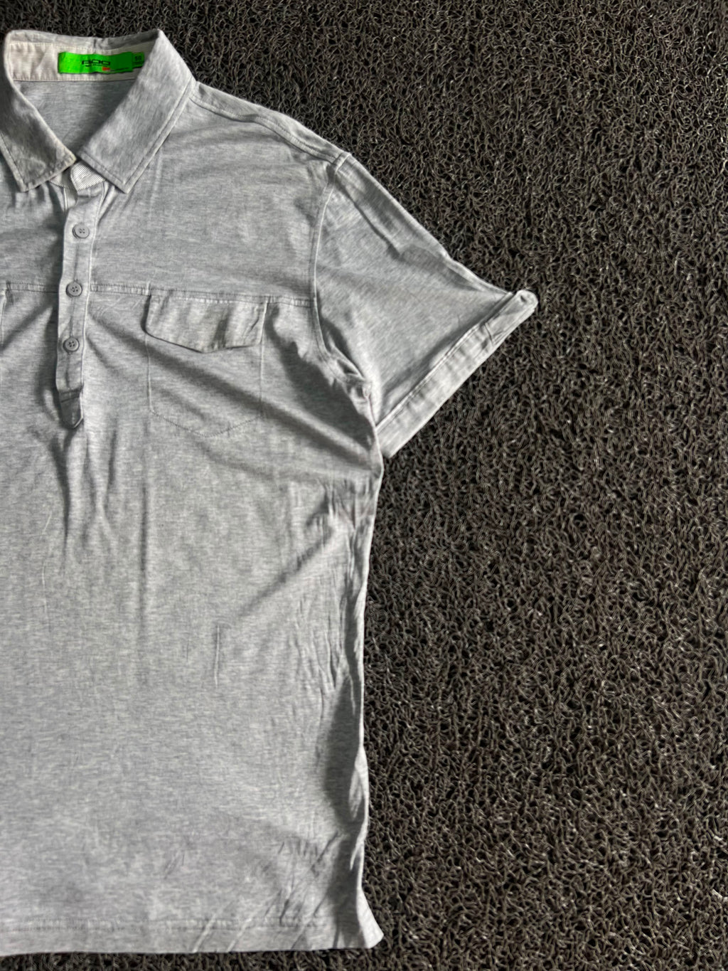 Vintage EXD Utility Polo Shirt – Dual Pocket Casual Tee
