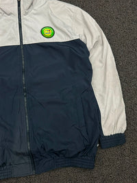 Vintage Colorblock Zip-Up Windbreaker Jacket