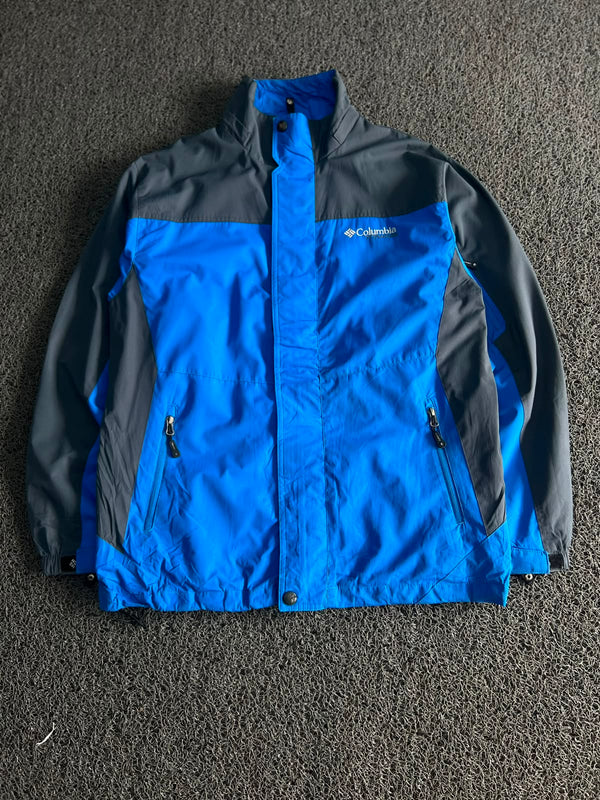 Columbia Waterproof Outdoor Jacket – Full Zip Hiking Rain Coat