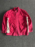 Vintage Christian Dior Sport Red & White Lightweight Zip Jacket – Men's Casual Windbreaker