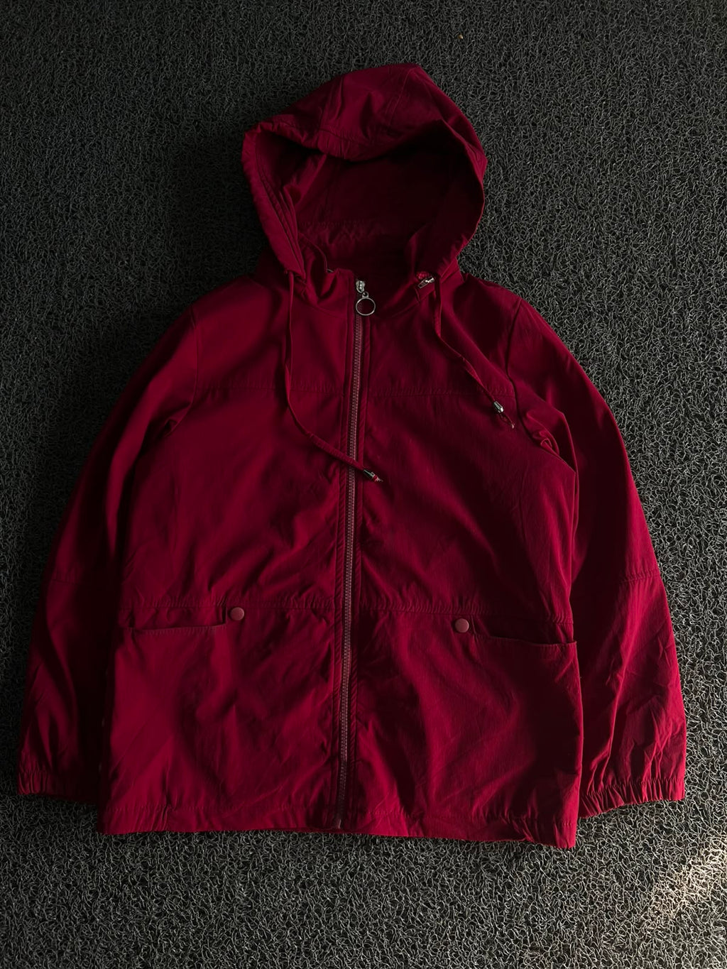Hooded Windbreaker Jacket – Full Zip Lightweight Outerwear