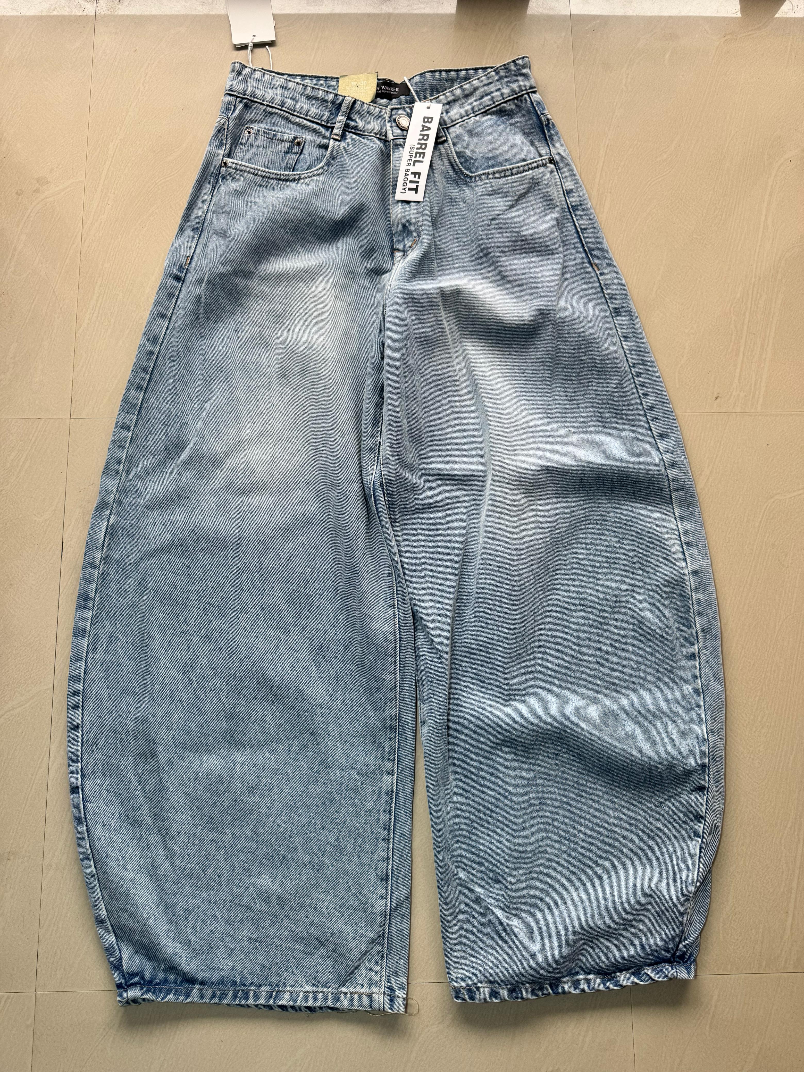Premium Super Baggy Barrel Fit Jeans