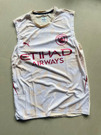 Manchester City Puma Sleeveless Training Jersey