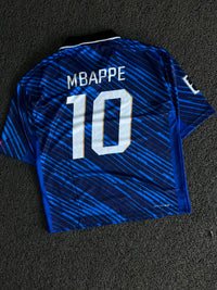 Nike France #10 Mbappé Blue Home Football Jersey – Five Sleeve Collared Edition