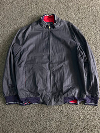 Retro Black Lightweight Bomber Jacket