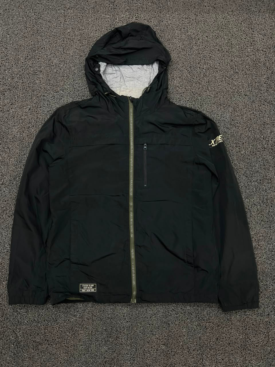 Hooded Windbreaker Jacket – Full Zip Lightweight Outdoor Jacket