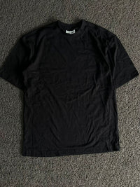 Saint Louis Plain Black Crew Neck T-Shirt