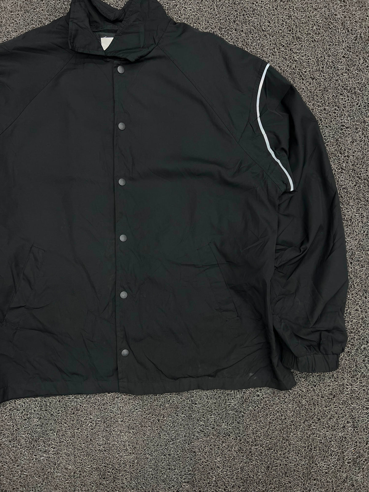 Reflective Trim Windbreaker Jacket