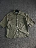 Thrifted Denizen by Levi's Olive Green Porsche Graphic Short Sleeve Shirt
