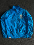 XTEP Club Athlete Blue Lightweight Zip Windbreaker Jacket