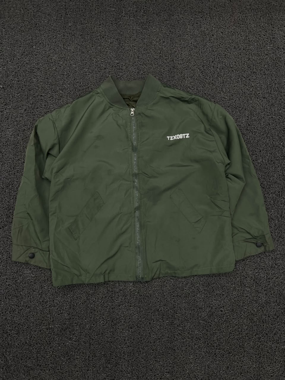 Lightweight Bomber Jacket | Full Zip Casual Windbreaker | Unisex