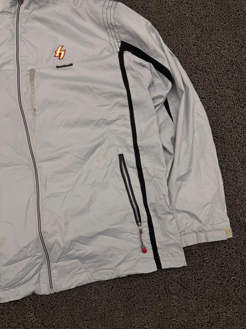Lightweight Full-Zip Windbreaker Jacket