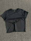 Vintage Black Performance Crew Neck T-Shirt