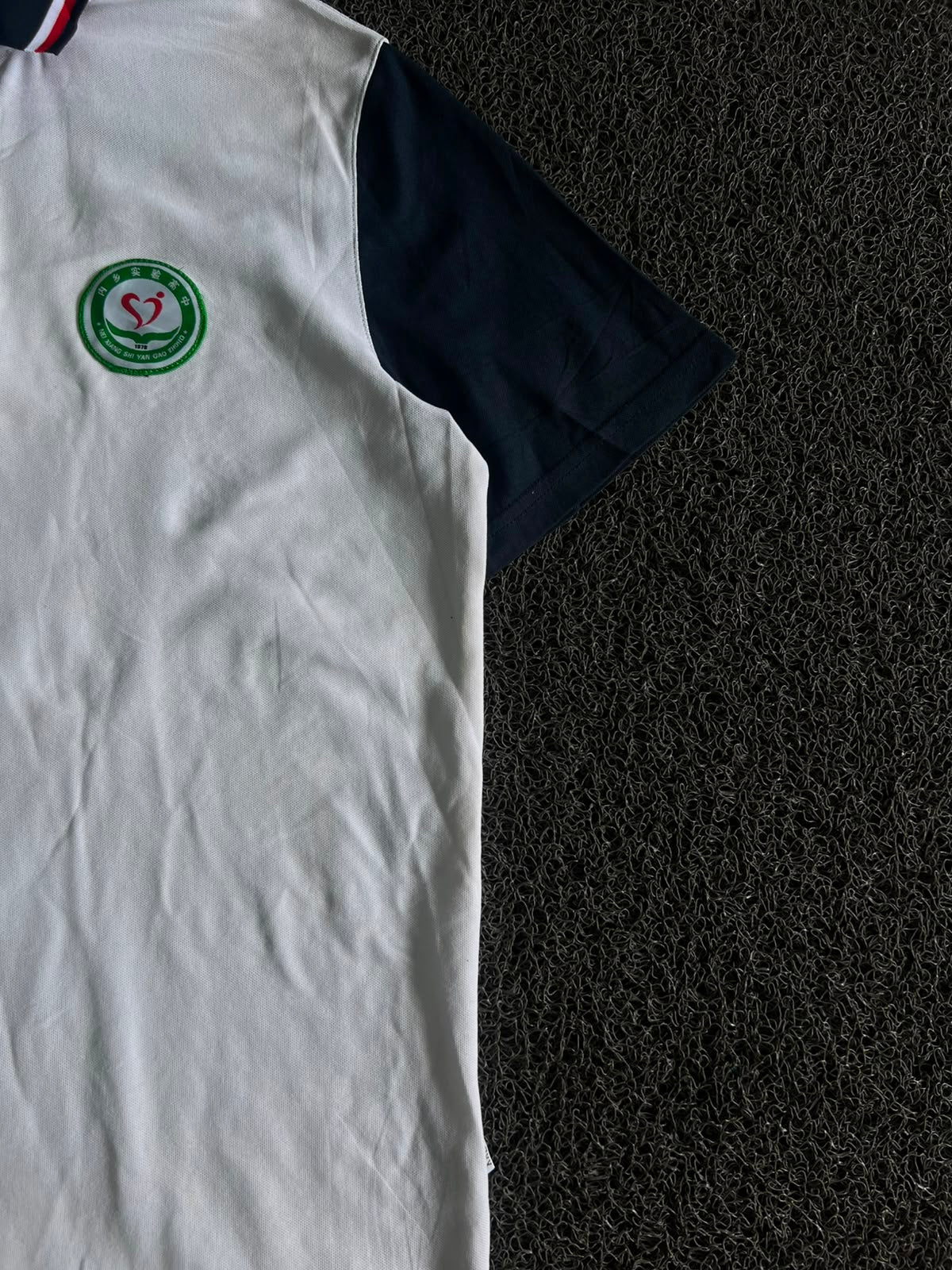 Vintage Polo T-Shirt | Half Sleeve Collared Tee | Embroidered Chest Logo | Casual Regular Fit
